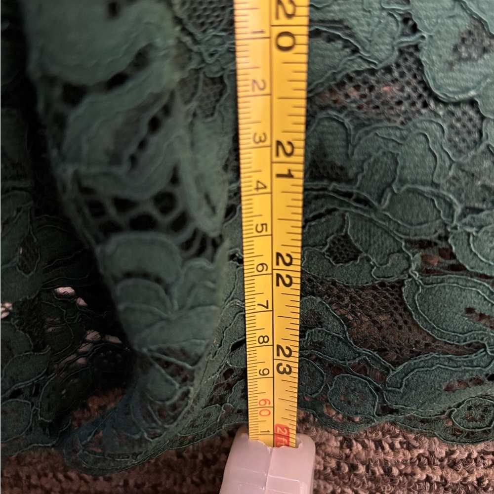 Hill House Emerald Lace Blouse - Picture 8 of 8